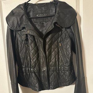 Winlit Leather Jacket Never Worn Size Large